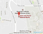 Saint John Paul II National Shrine Map
