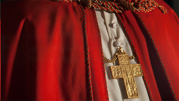 Pope John Paul II's red cassock