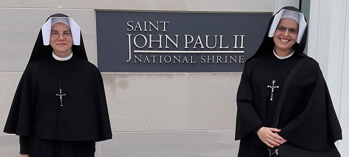 Le sanctuaire Saint Jean-Paul II accueille les Sœurs religieuses de la Congrégation de Our Lady of Mercy